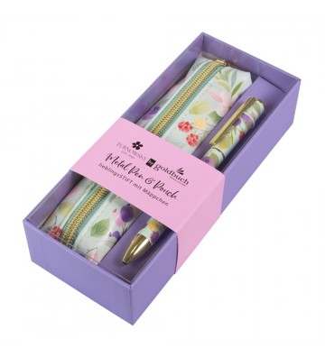 PEN & POUCH SET FLIEDER...